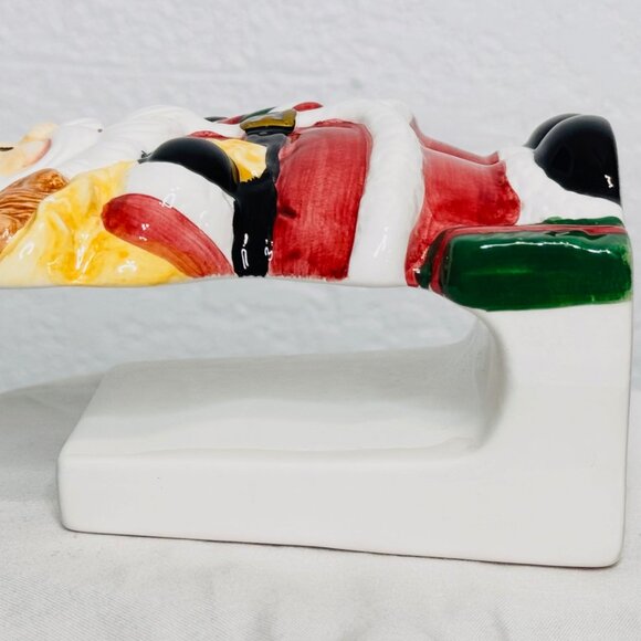 Vintage 1997 Santa Napkin Holder - Picture 3 of 6